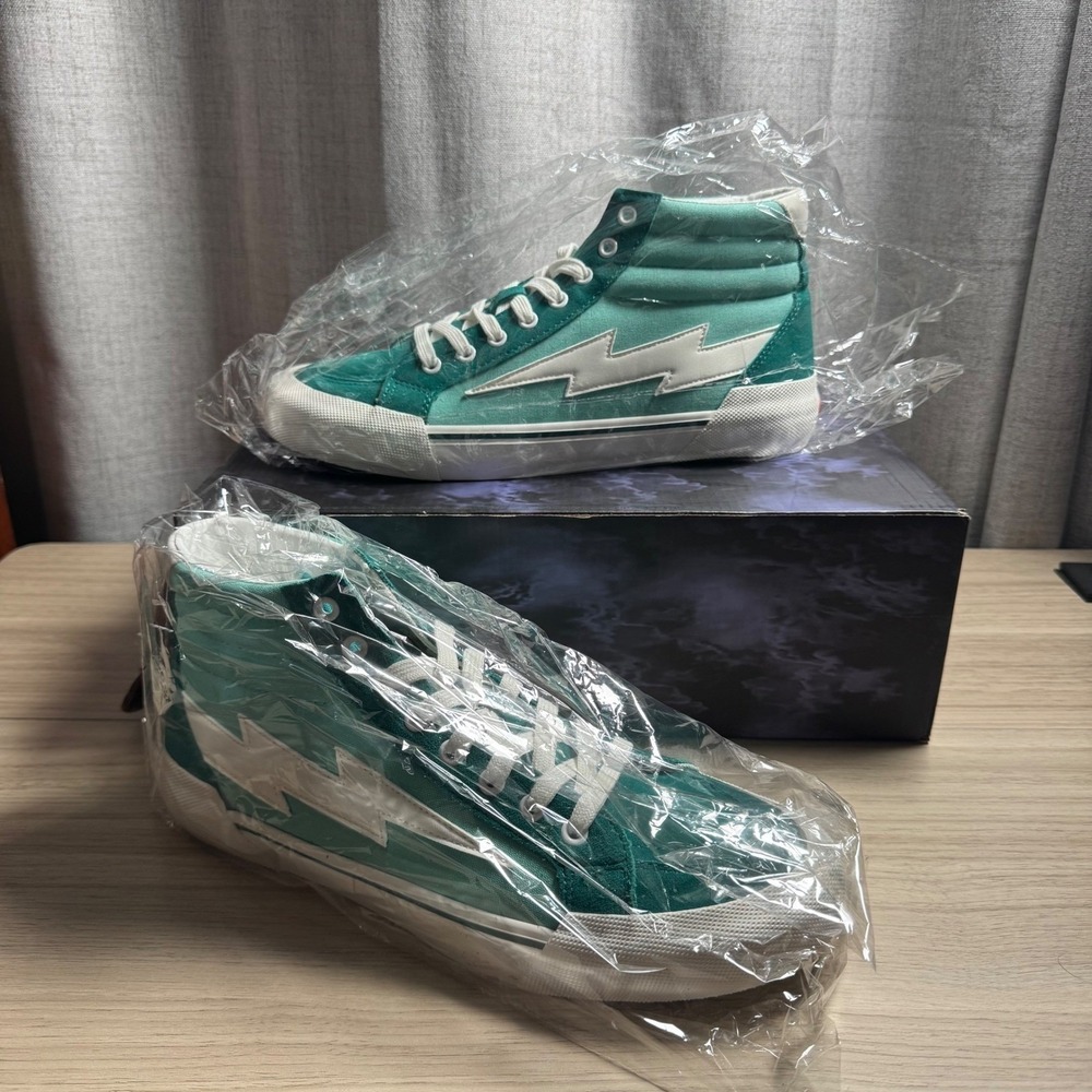 Revenge x Storm Vol 2 High Top Mens 10 Bright Turq Sea Grn New Streetwear Shoes